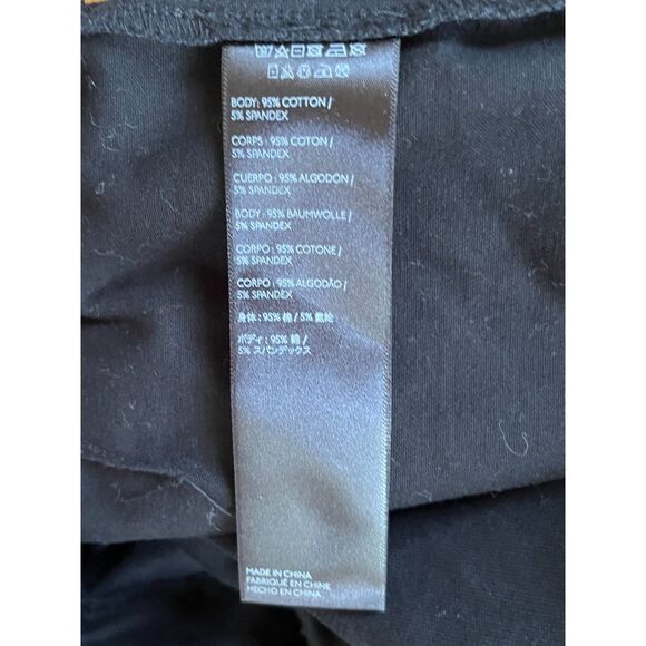 I.AM.GIA Black Whale Tail Denim Jogger Pants Trousers Women's Size Small - Picture 6 of 12